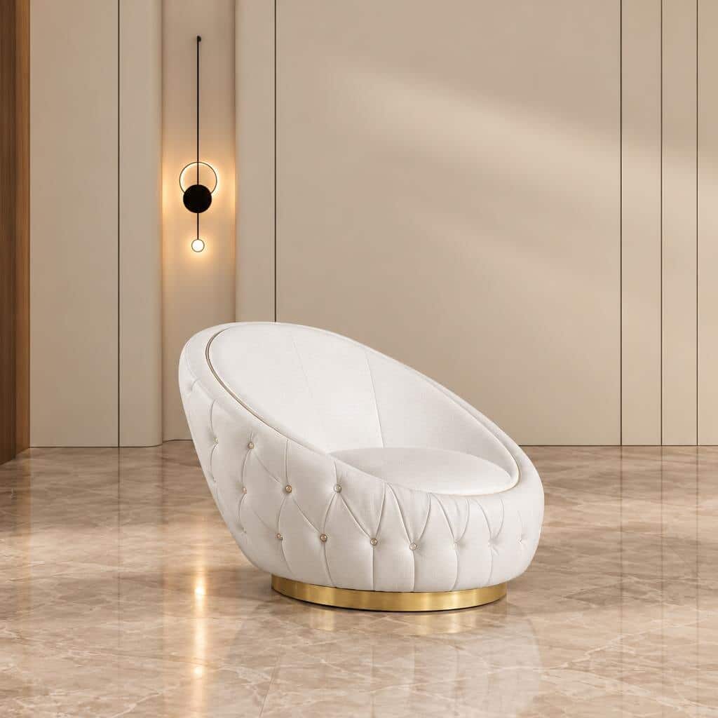 Gilo Living Chair side profile for refined home seating