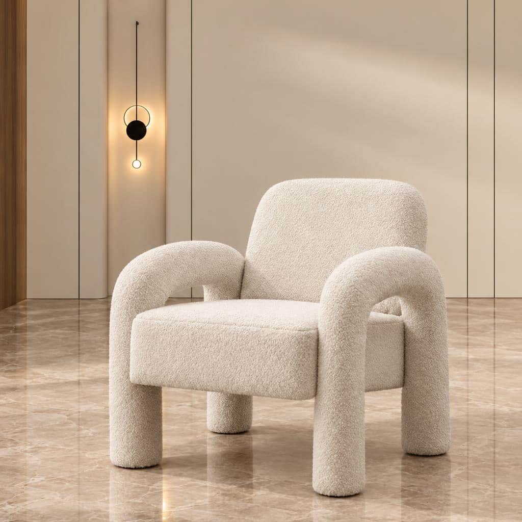 Sylon Living Chair clean product view for cozy living room furniture