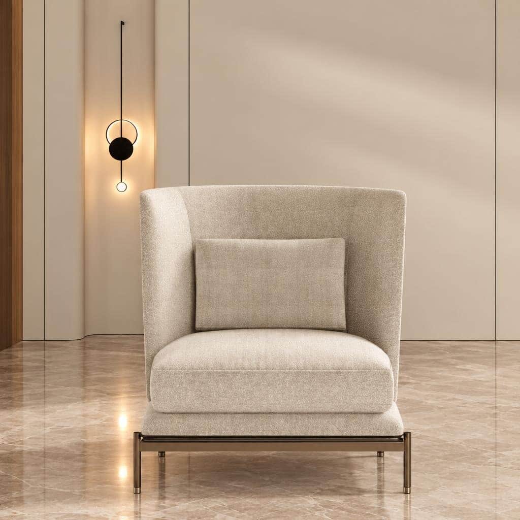 Toma Living Chair room view for premium interior styling