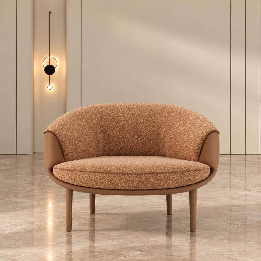 Vona Living Chair angled view for practical home seating