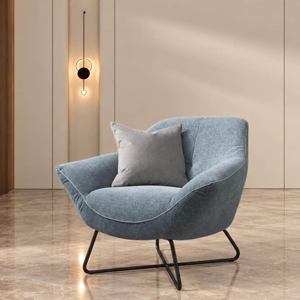 Nairo Living Chair side profile for premium interior styling