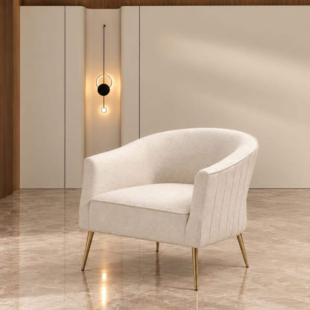 Laro Living Chair front view for premium interior styling