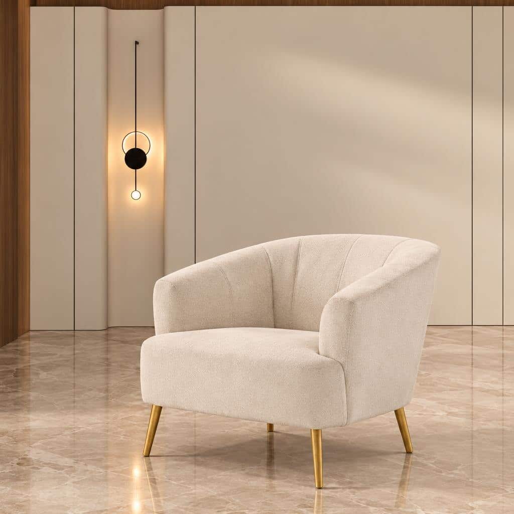 Nira Living Chair front view for coordinated room layouts