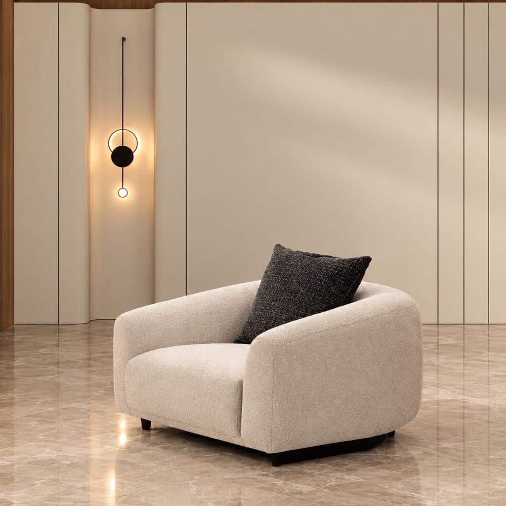 Neko Living Chair front view for practical home seating