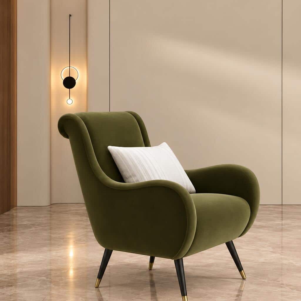 Kytor Living Chair side profile for refined home seating