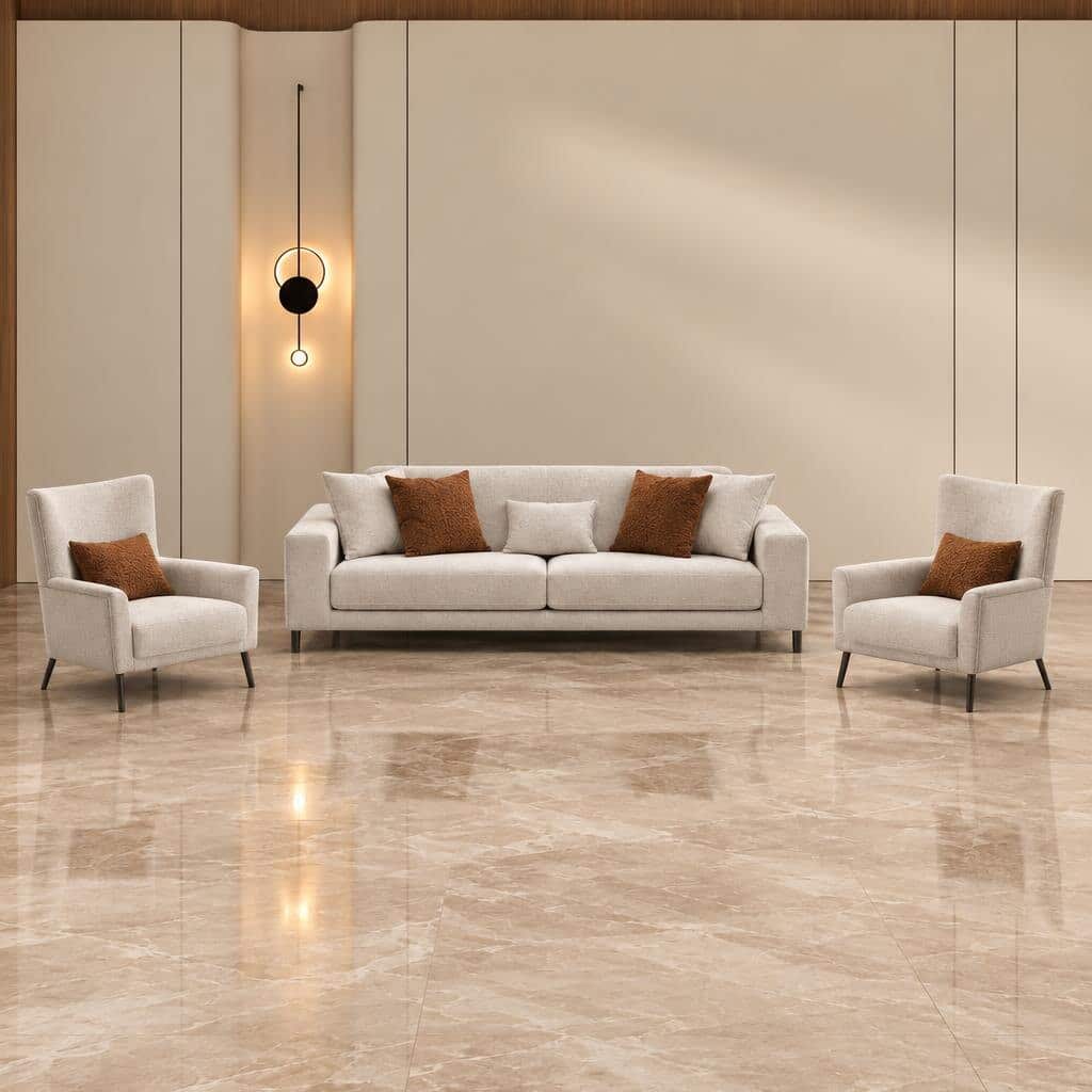Dawn Living Room Set decor view for clean contemporary interiors