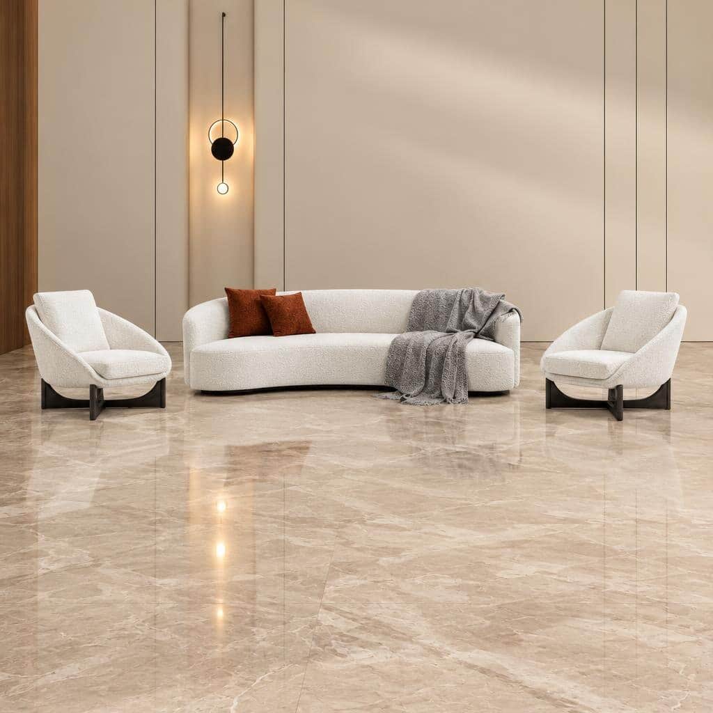 City Living Room Set angled view for elegant home seating visual