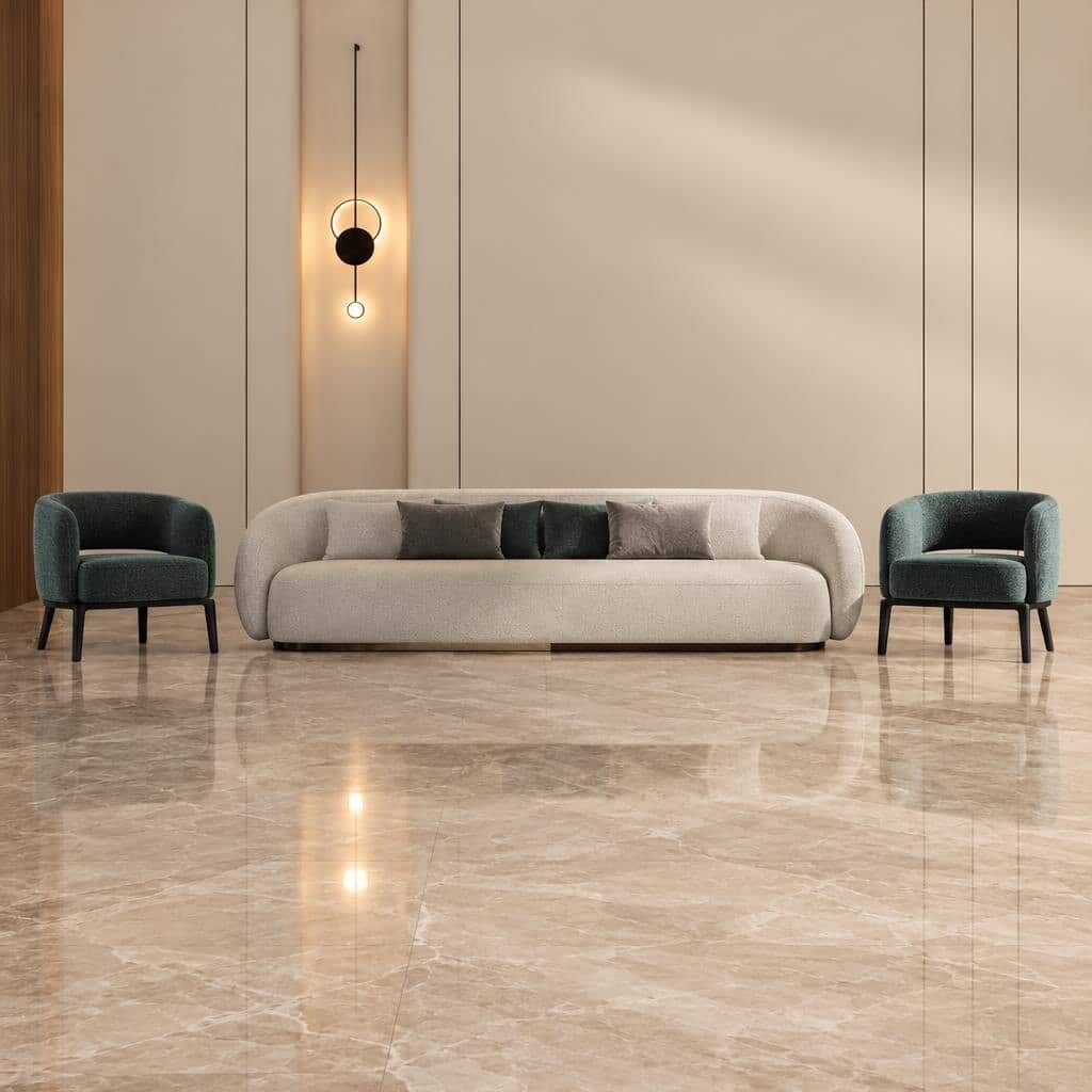 Opal Living Room Set showroom view for furniture product browsing