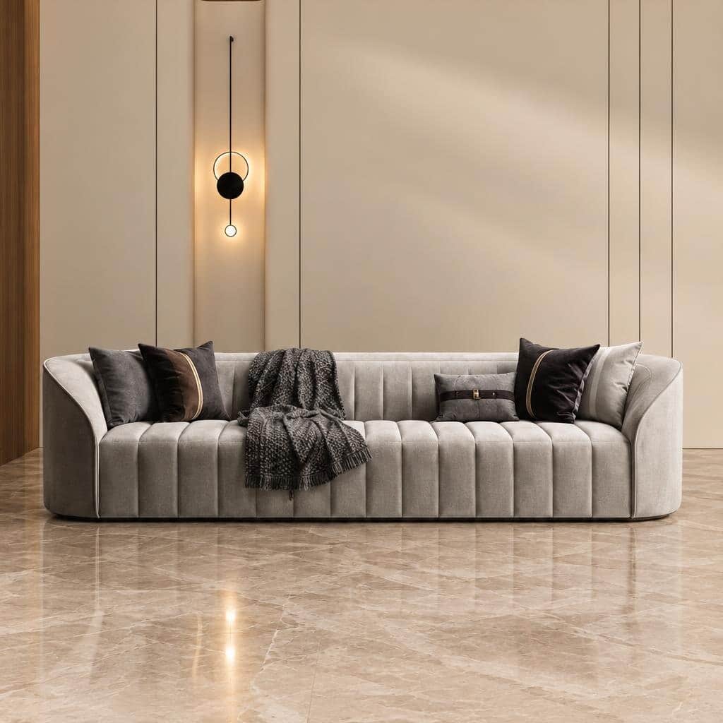 Tavo Living Sofa front view for modern living room sofa furniture