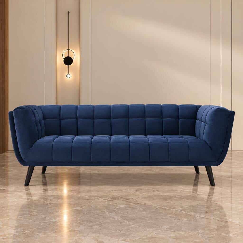 Qyron Living Sofa front view for modern living room sofa furniture