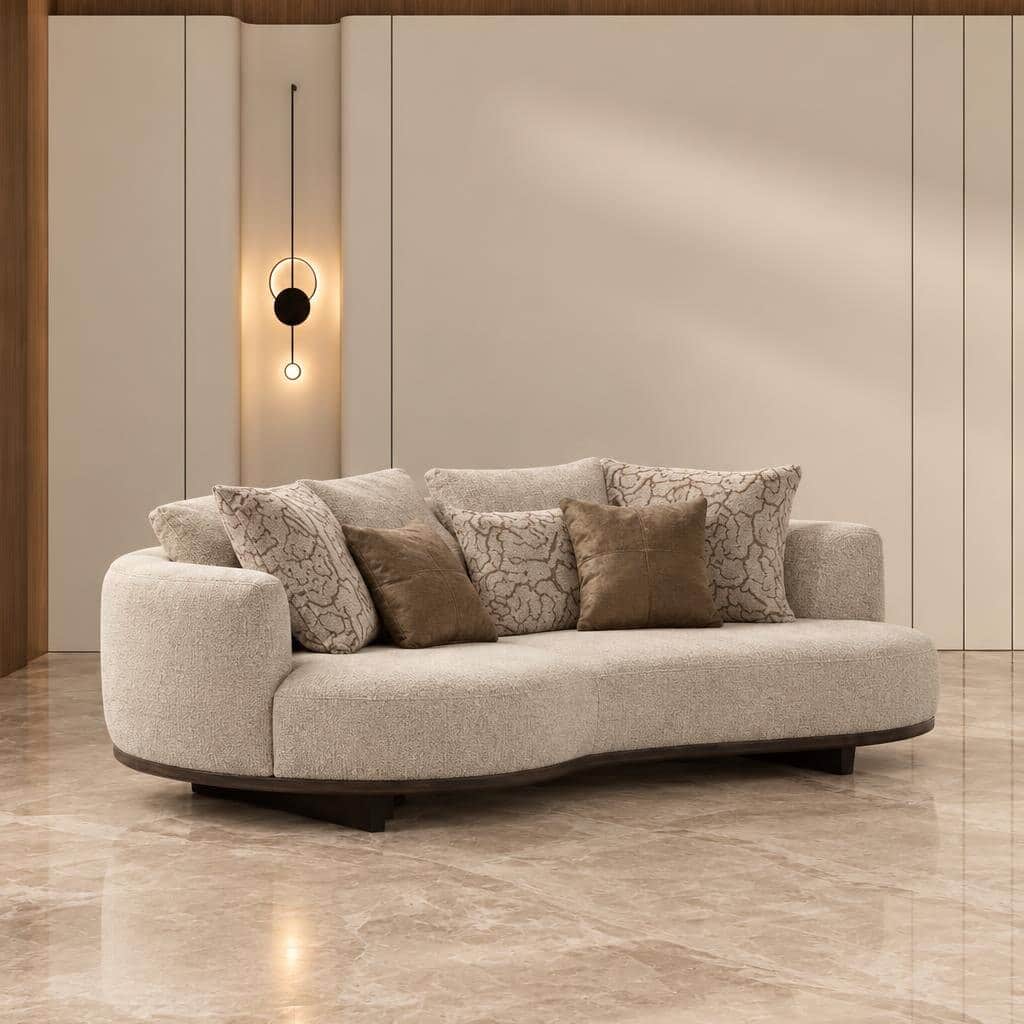 Rymox Living Sofa front view for modern living room sofa furniture