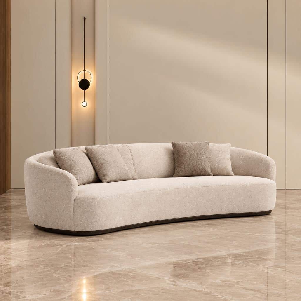Jivo Living Sofa front view for modern living room sofa furniture