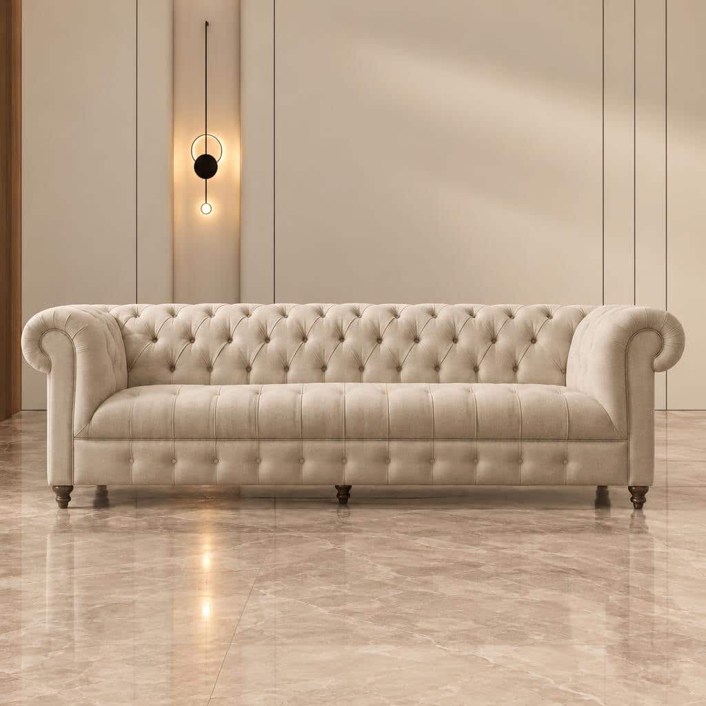 Rivi Living Sofa front view for modern living room sofa furniture