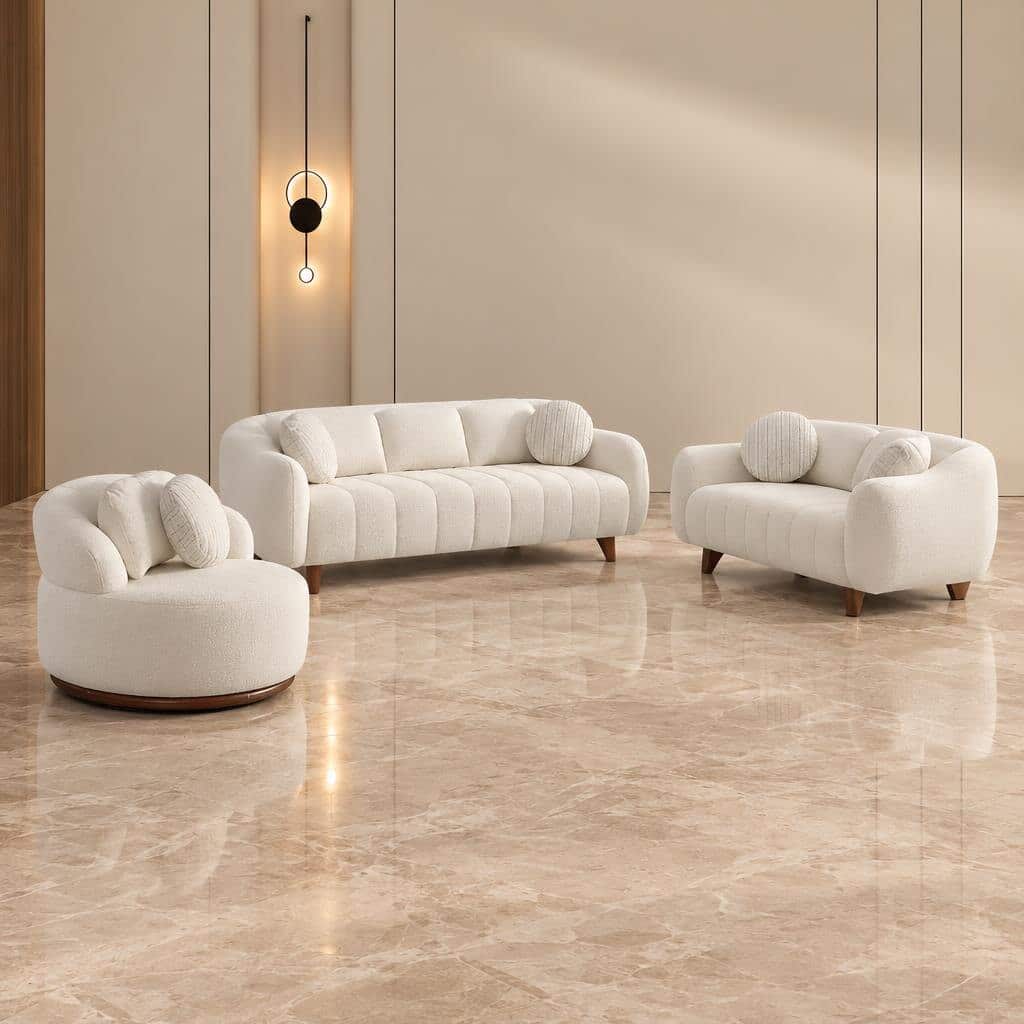 Inova Living Room Set texture view for detailed living room styling