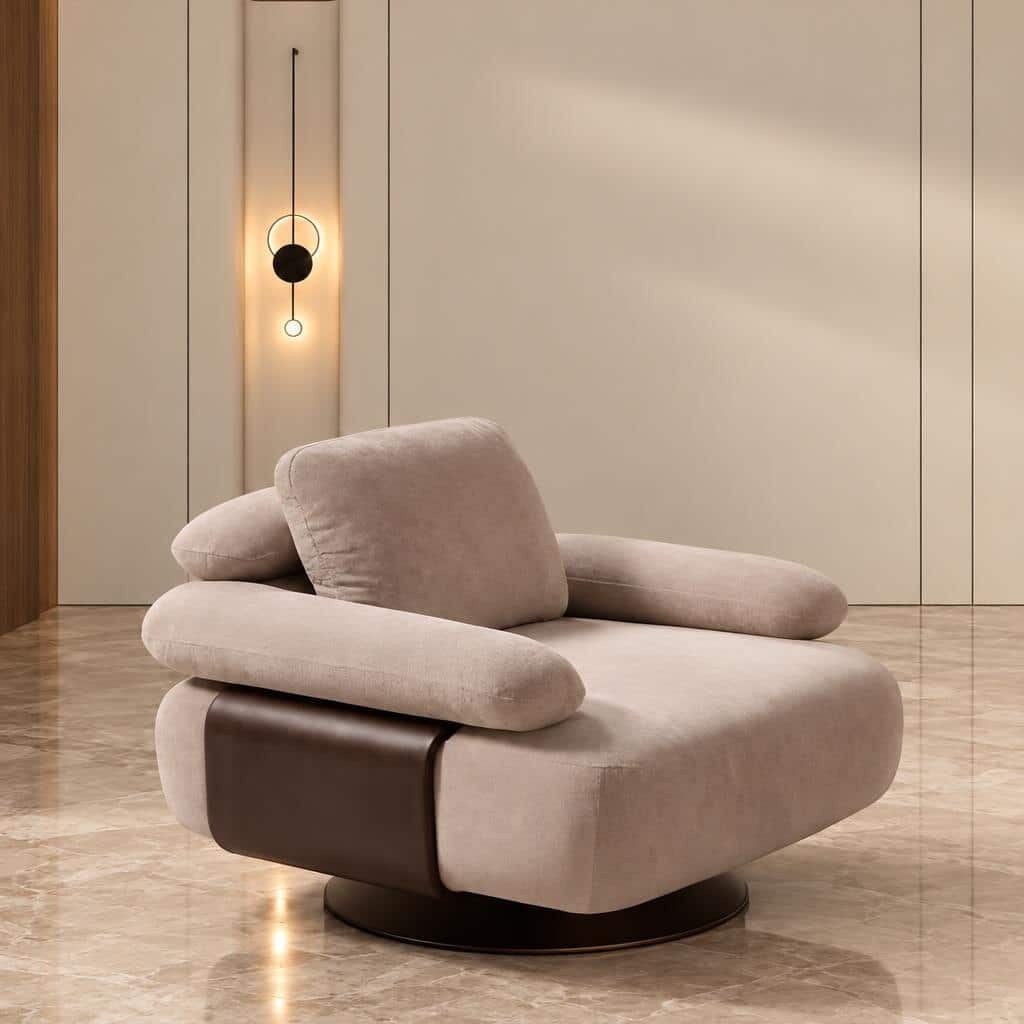 Diro Living Chair front view for comfortable lounge furniture