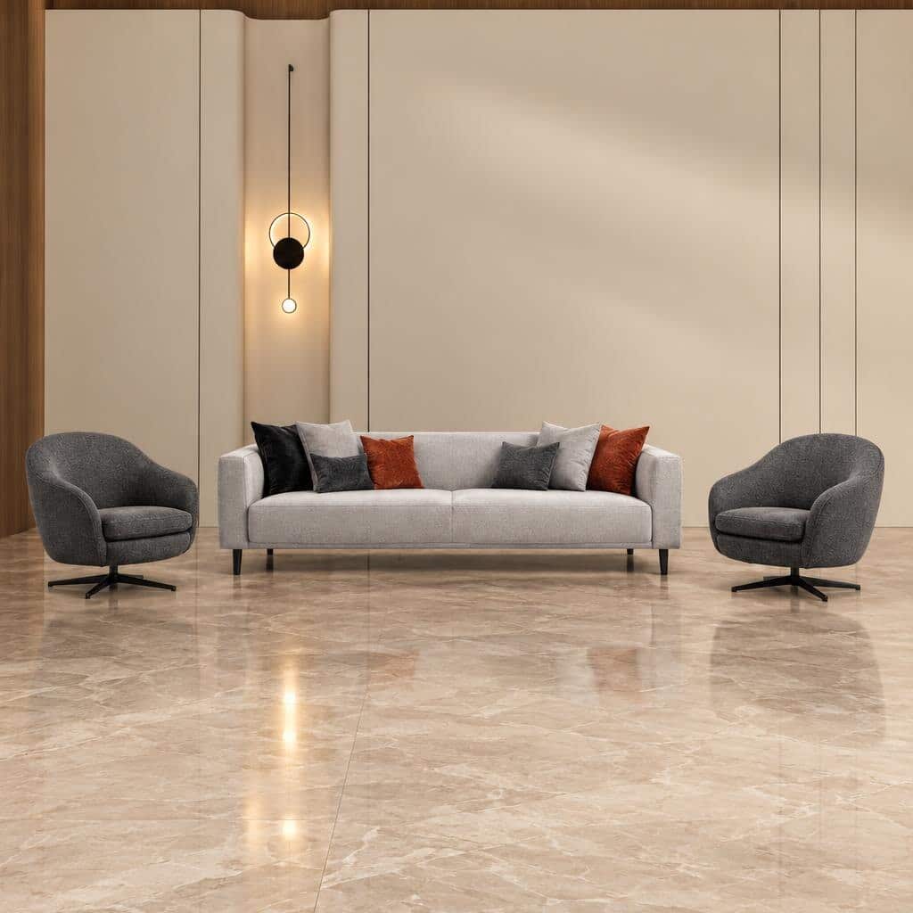 Chara Living Room Set clean view for organized living room spaces