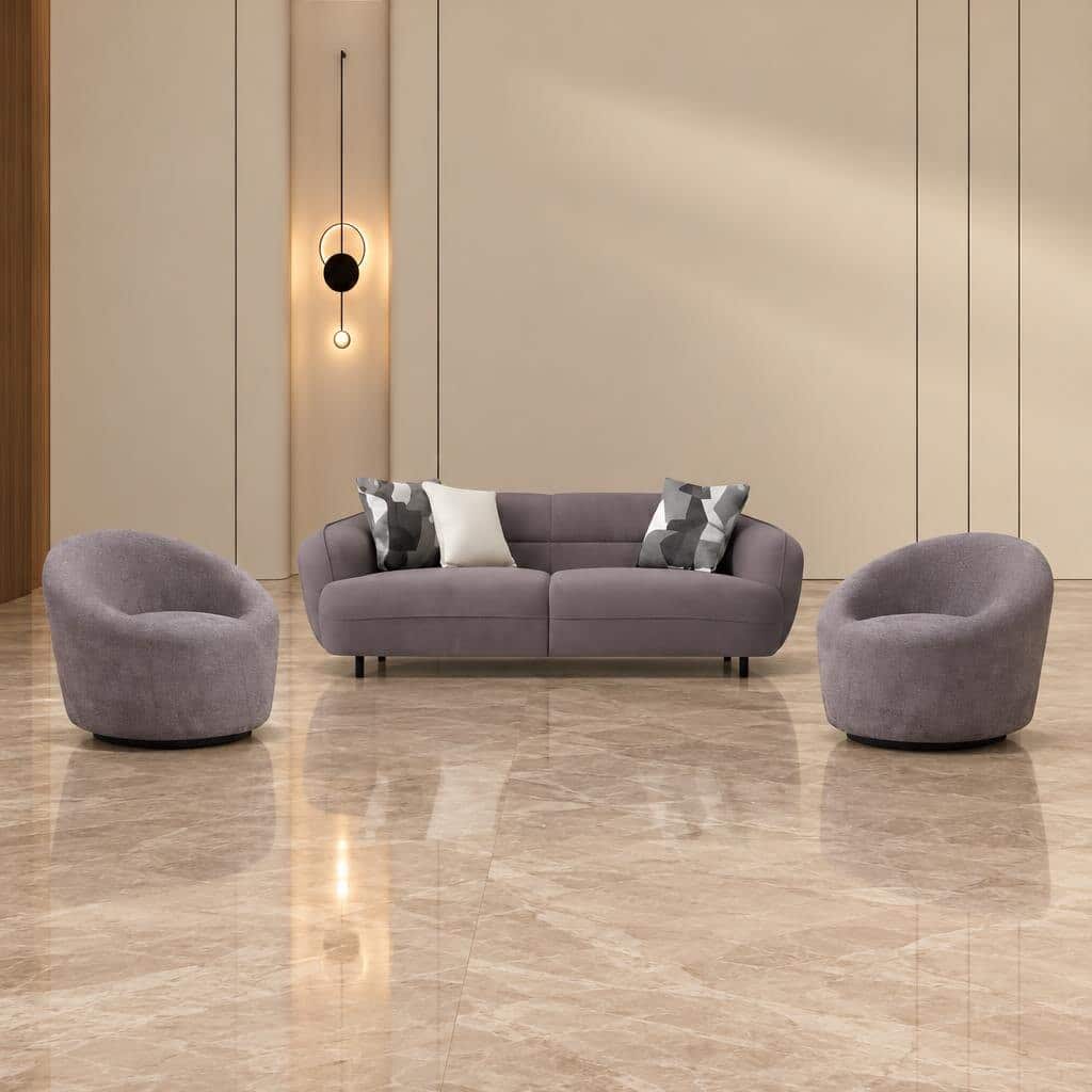 Krevo Living Sofa front view for modern living room furniture