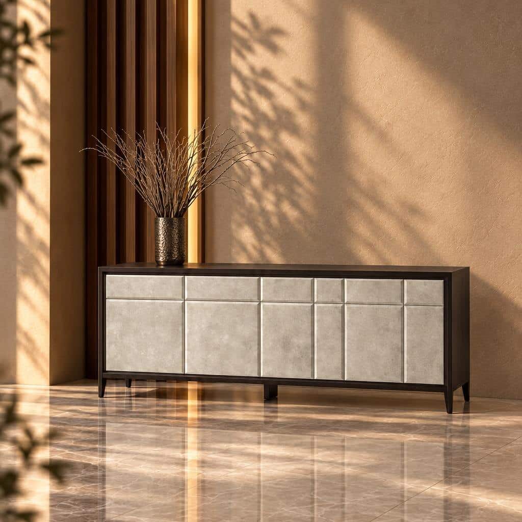 Lora Buffet shown in a main display for dining room furniture