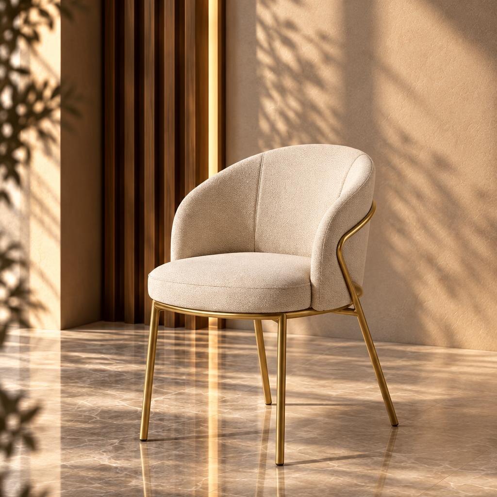 Lilo Dining Chair front view for dining room furniture