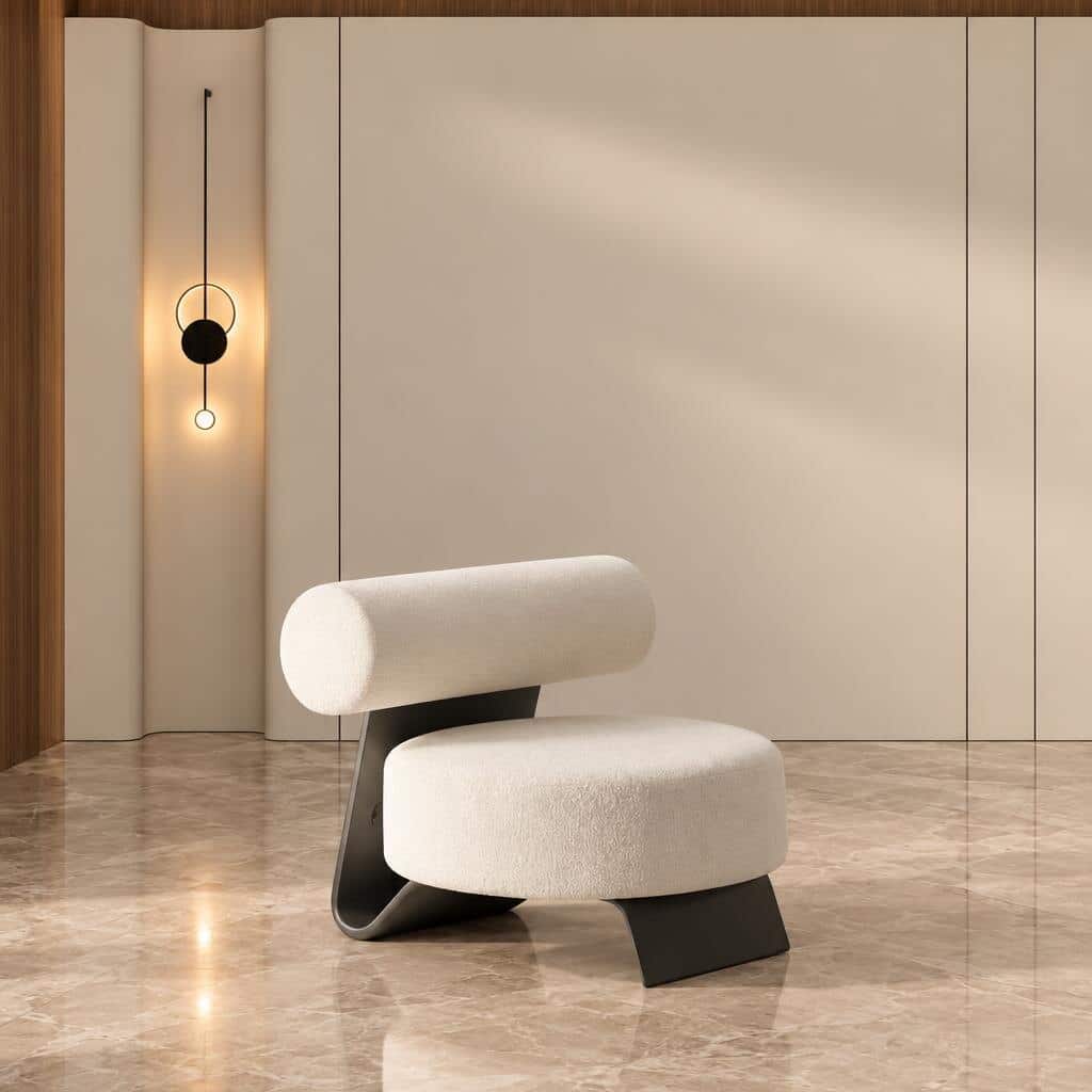 Uren Living Chair front view for coordinated room layouts