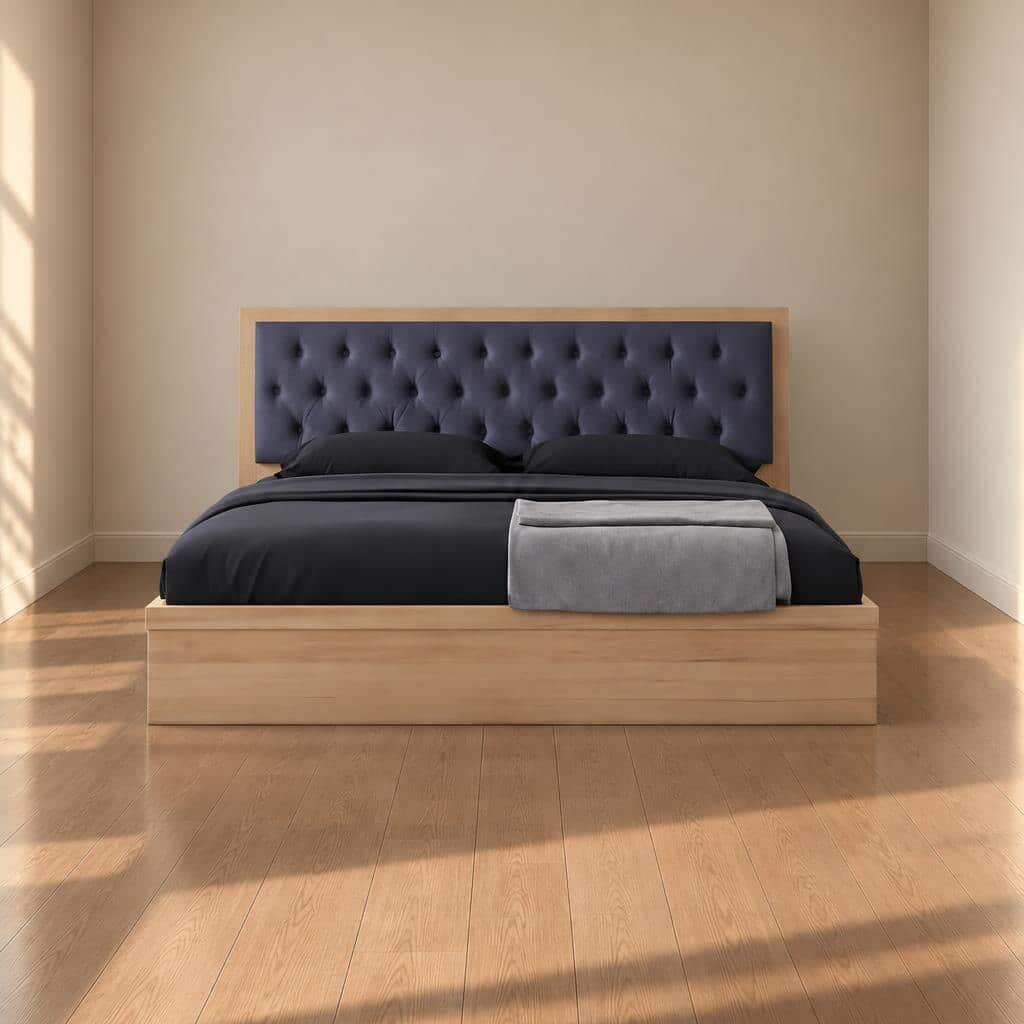 Bedroom set finish detail angle - image 60544