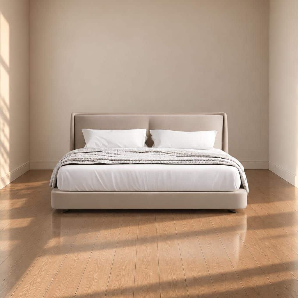 Bedroom set furniture finish and room styling view - image 61561
