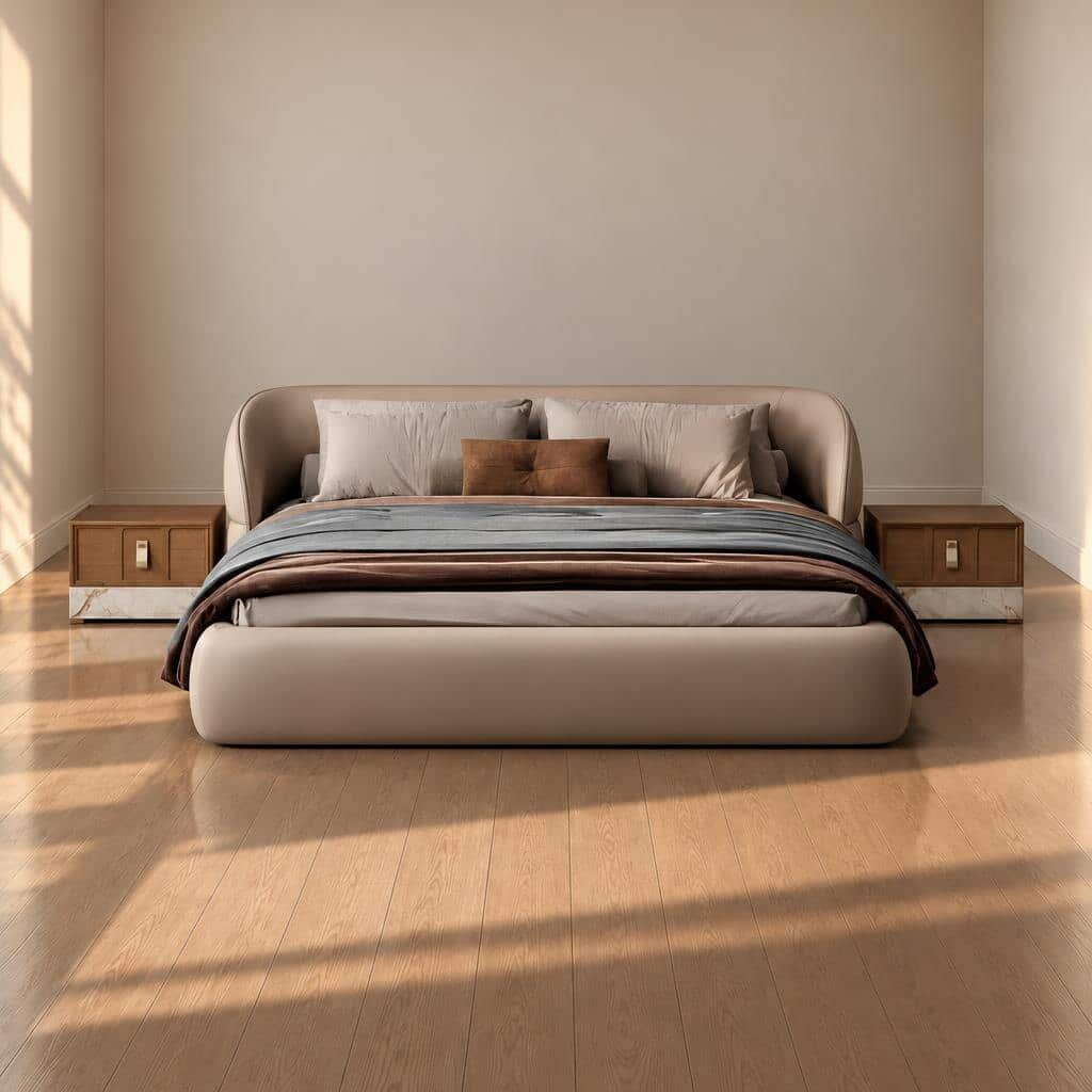Tora Bed Set side angle for stylish bedroom designs