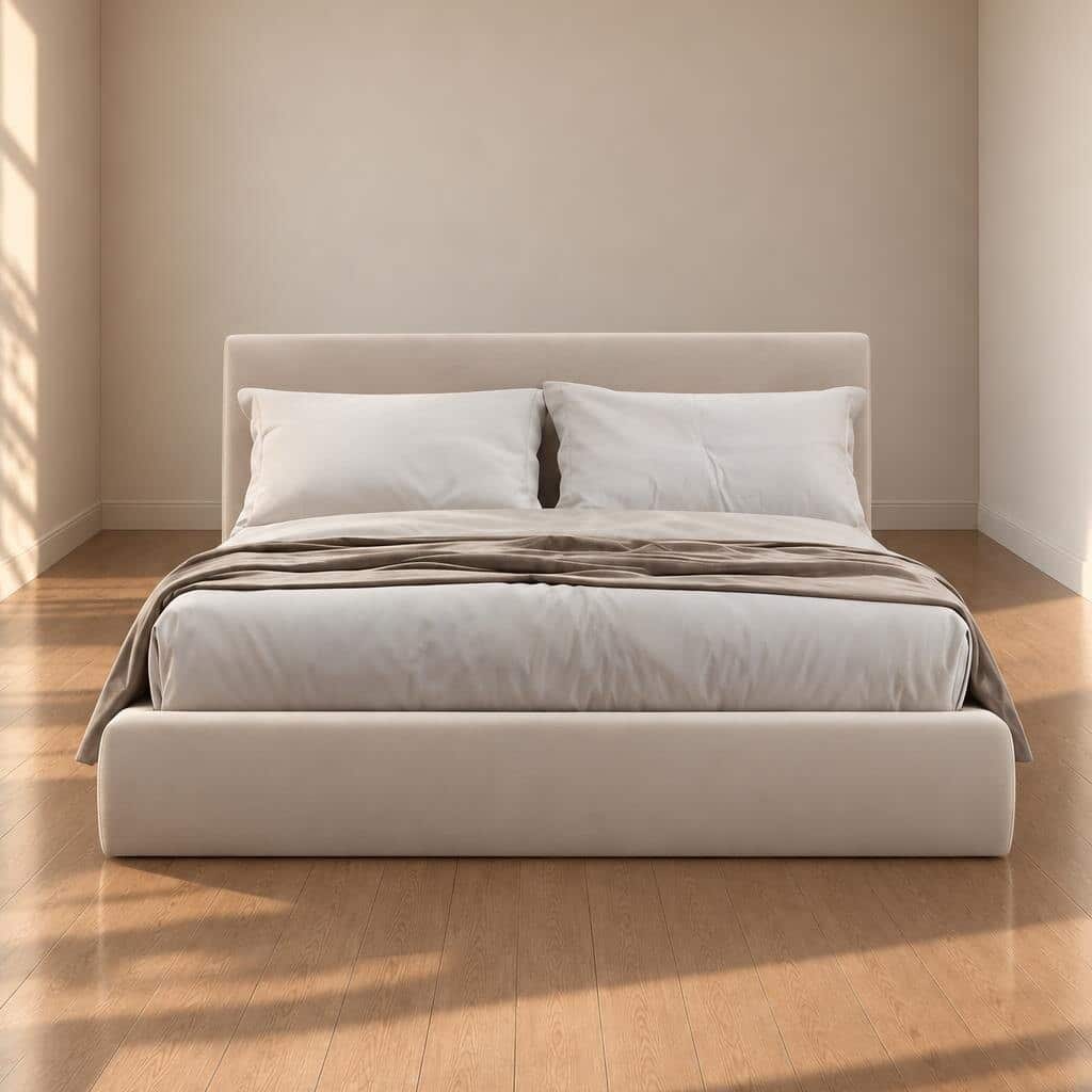 Timo Bed Set polished showcase for coordinated bedroom decor