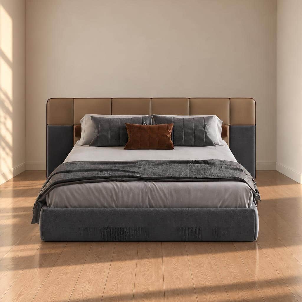 Romel Bed Set featured angle for clean interior layouts