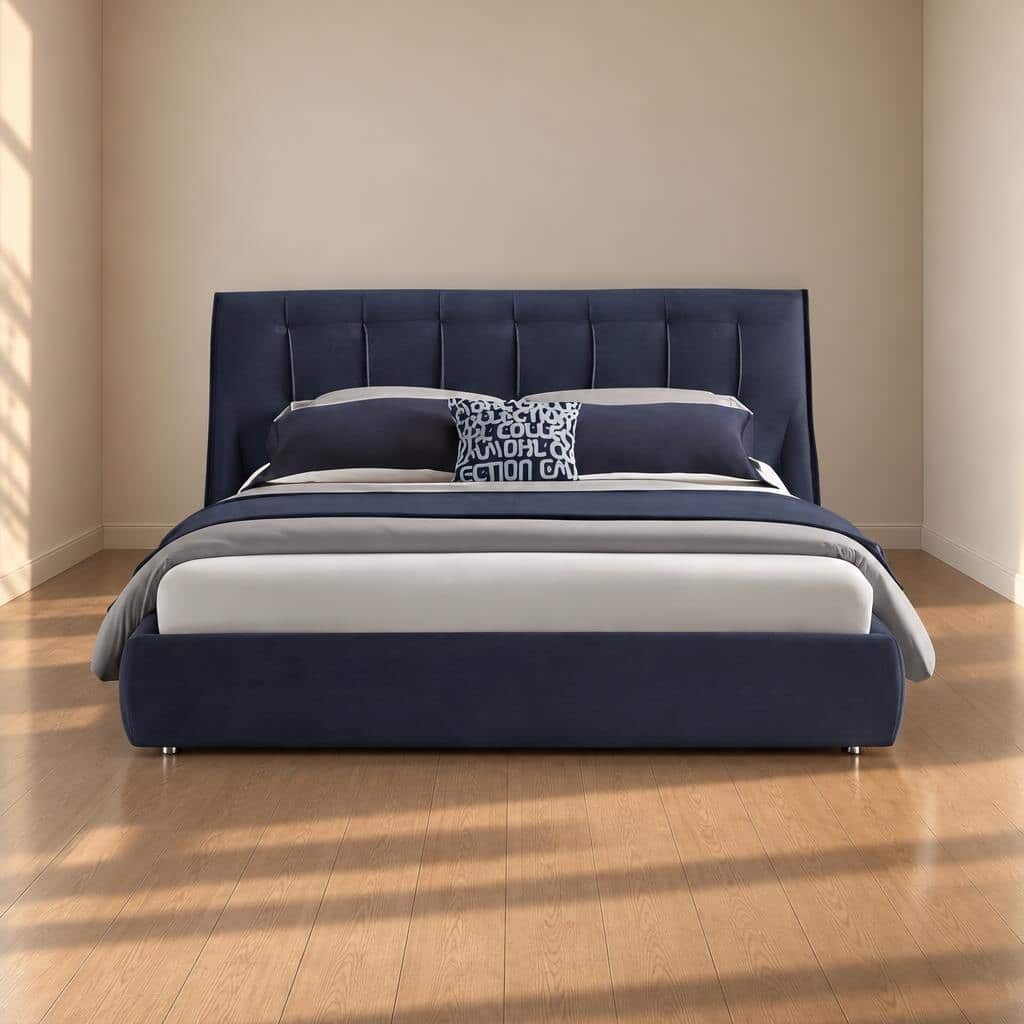 Remi Bed Set close detail for modern bedroom furniture
