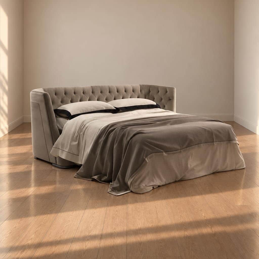 Rhea Bed Set room scene for modern bedroom furniture