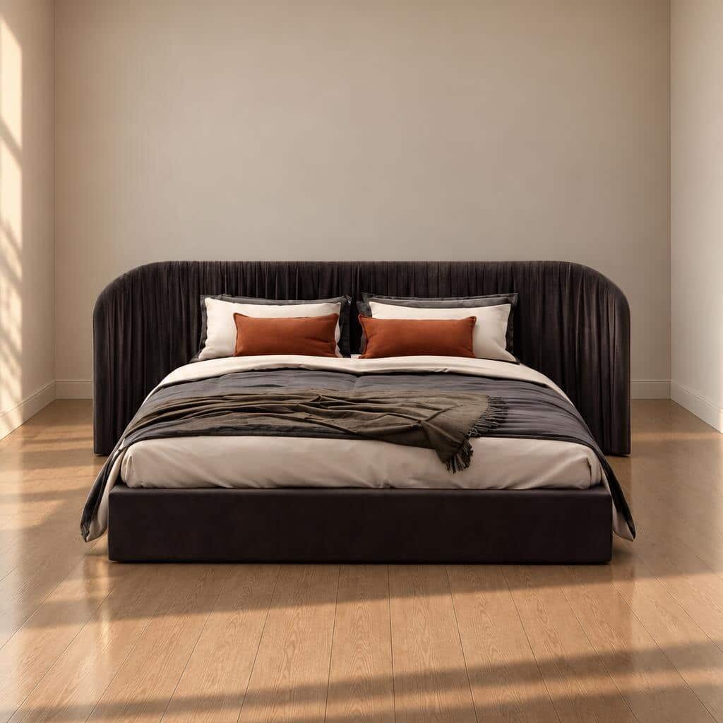 Lirona Bed Set premium angle for refined home furniture