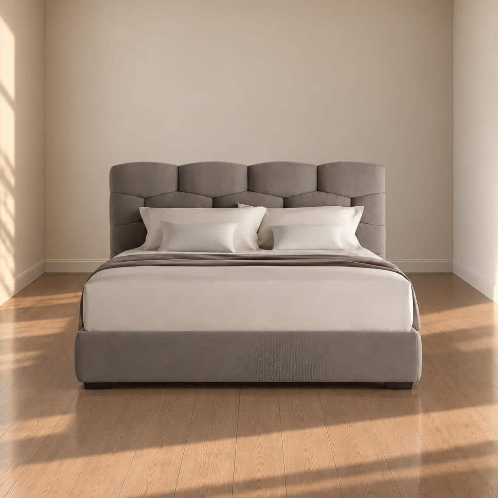 Leko Bed Set room scene for refined home furniture