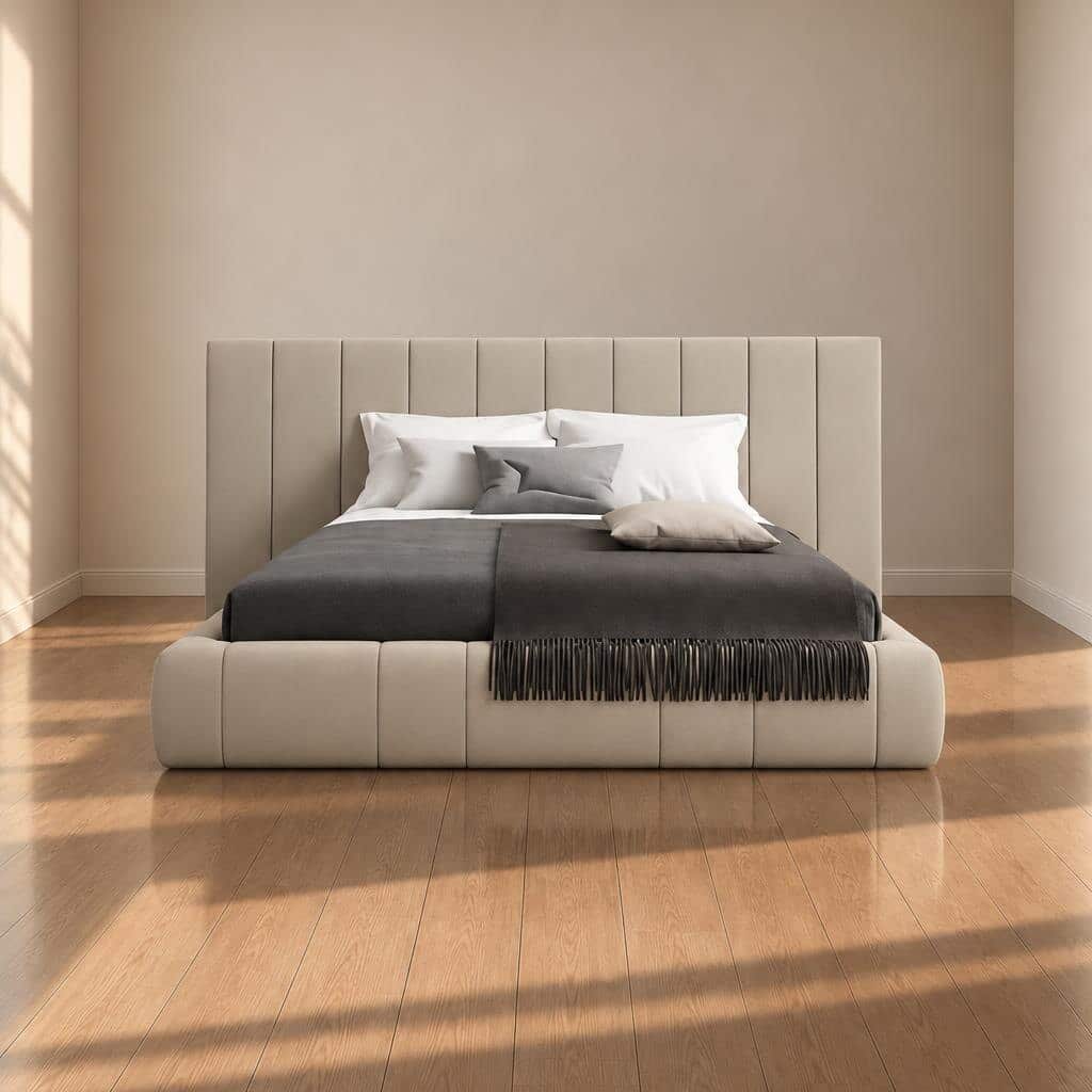 Kirona Bed Set close detail for refined home furniture