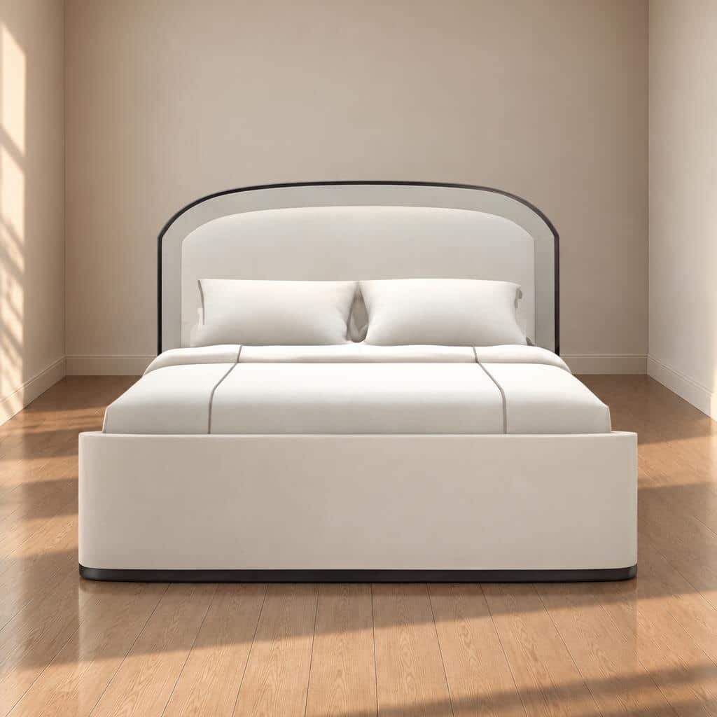 Mora Bed Set comfortable room angle for elegant home interiors