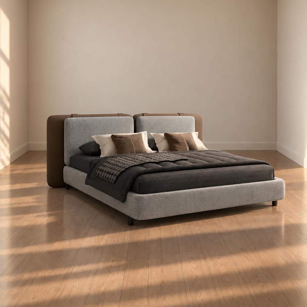 Zavi Bed Set interior angle for coordinated bedroom decor