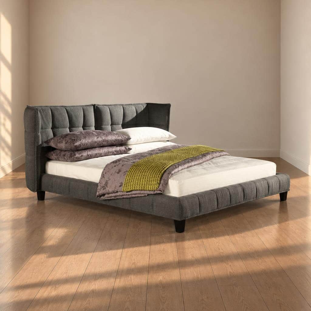 Tera Bed Set calm interior look for modern bedroom furniture