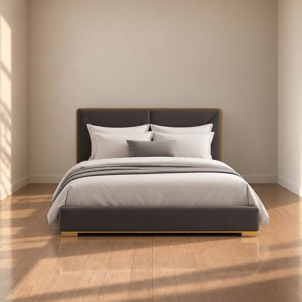 Bedroom set bed and wardrobe view - image 48207