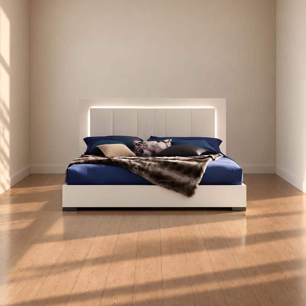 Piro Bed Set luxury room view for refined home furniture