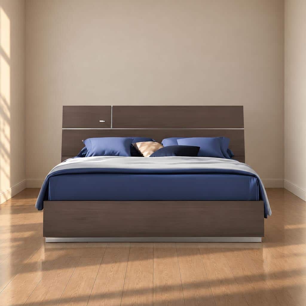 Riro Bed Set polished showcase for refined home furniture
