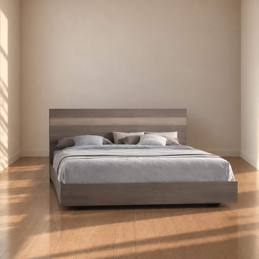 Oren Bed Set warm bedroom scene for refined home furniture