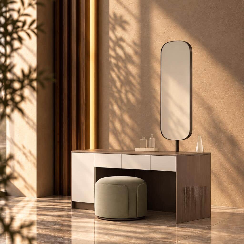 Sino Dresser Set close view for bedroom furniture at El Malek