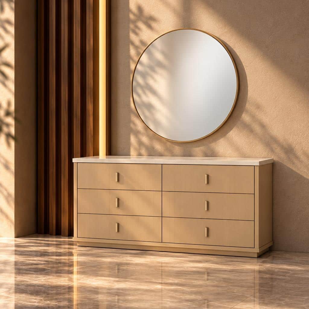 Bedroom set bed and wardrobe view - image 64382