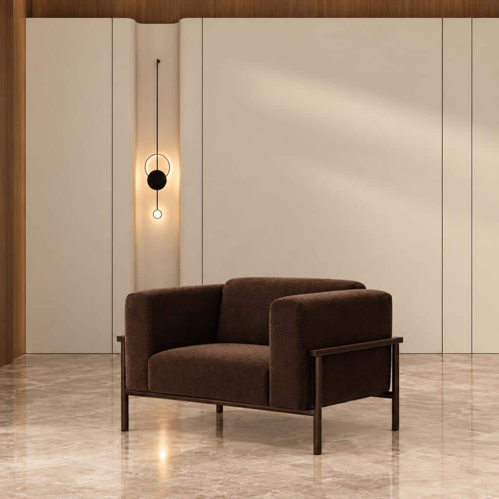 Ivar Living Chair front view for coordinated room layouts