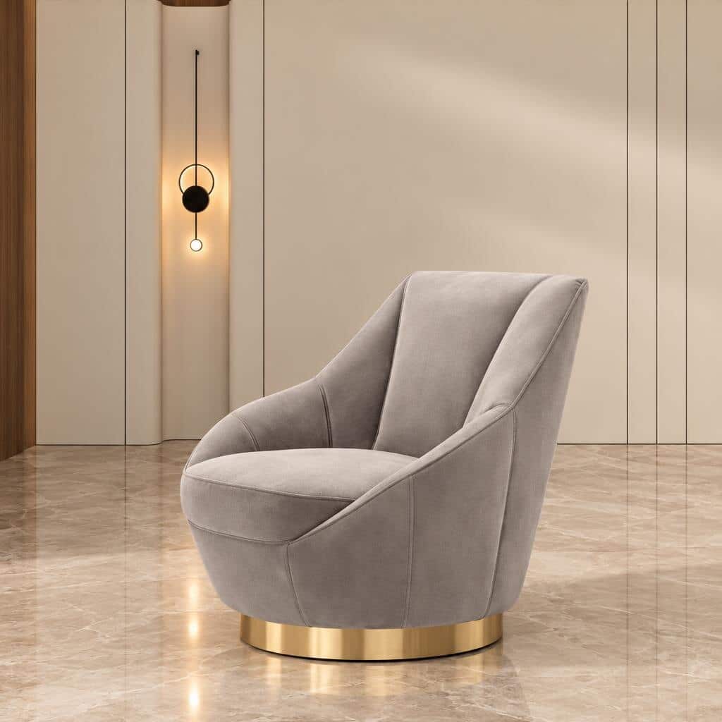 Garo Living Chair front view for refined home seating