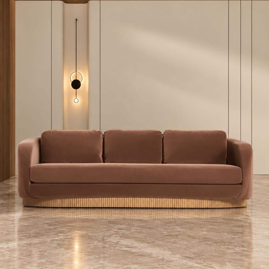 Divo Living Sofa front view for modern living room sofa furniture