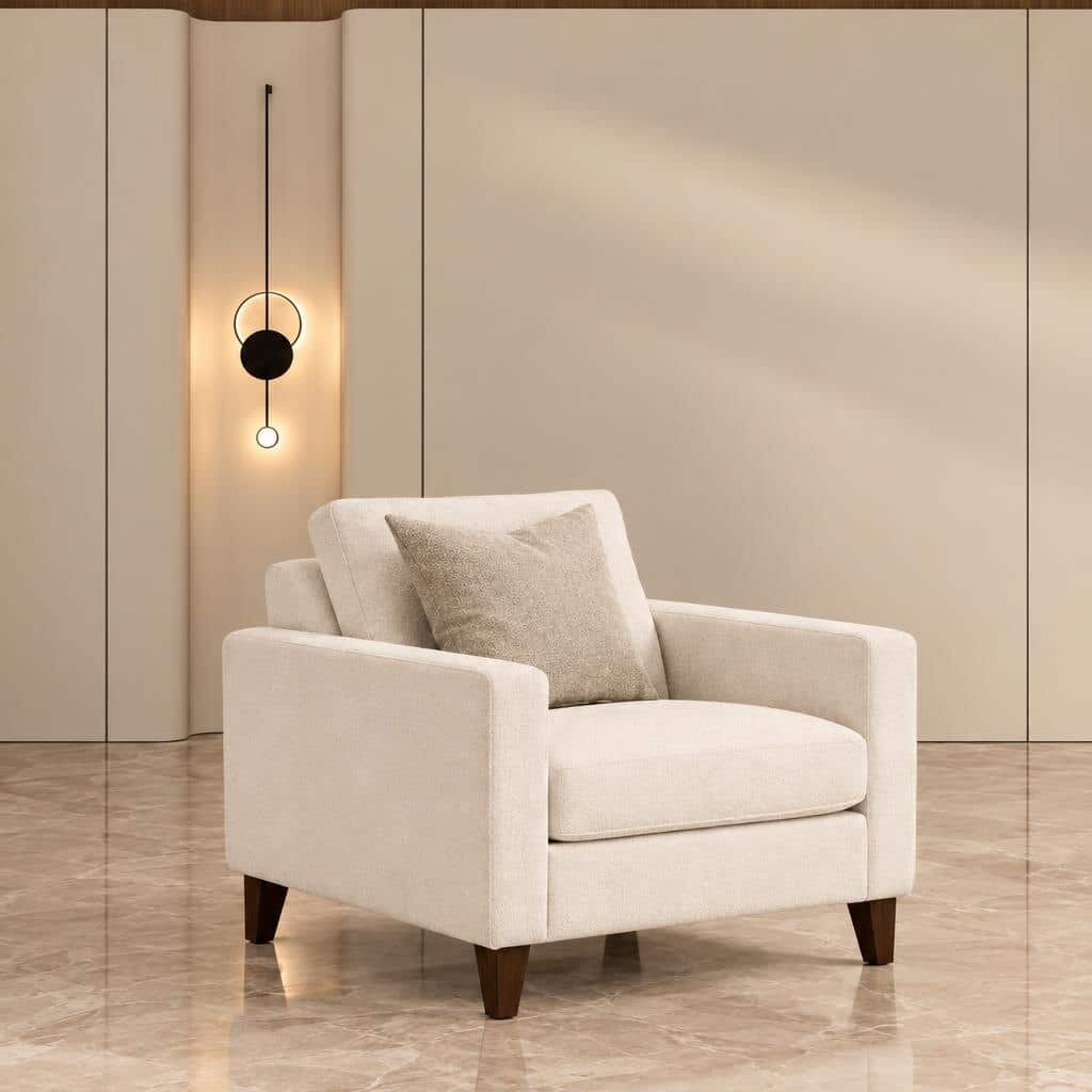 Mivo Living Chair front view for cozy living room furniture