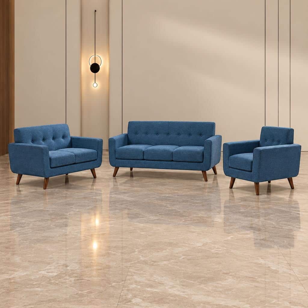 Neroa Living Room Set display view for polished furniture presentation