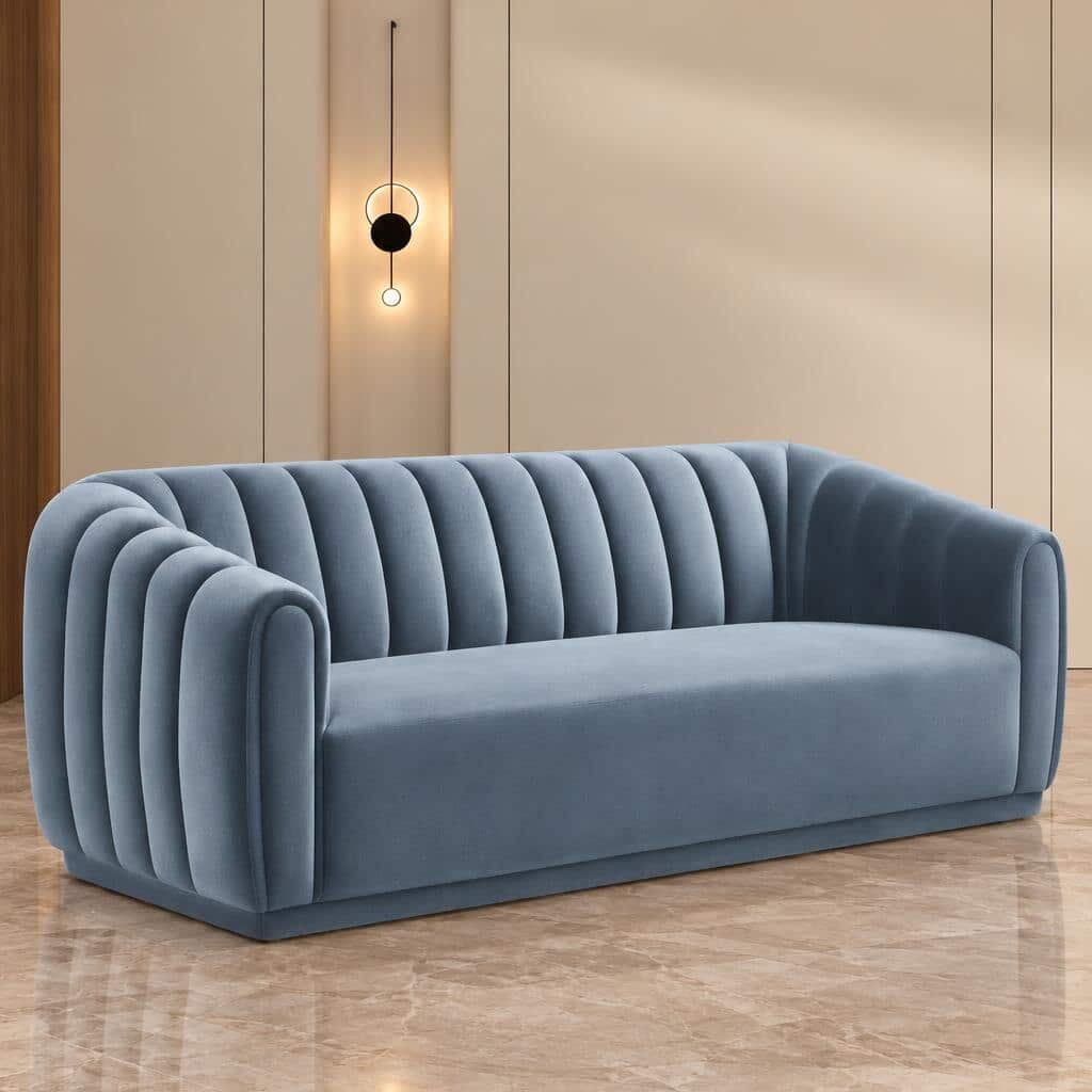 Mivo Living Sofa front view for modern living room sofa furniture