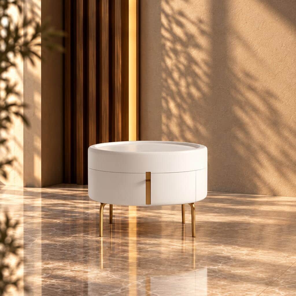 Pina Nightstand Set in urban interior furniture frame